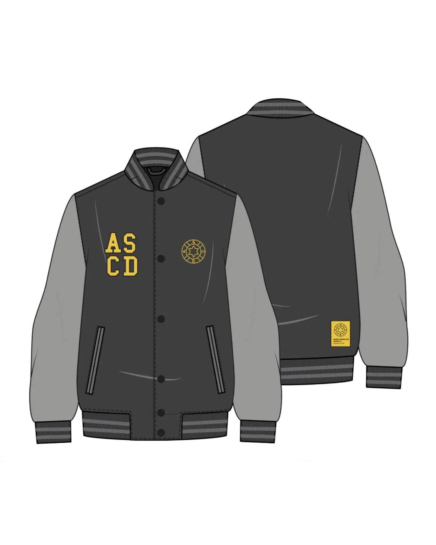 Collegejacke Oversized ASCD